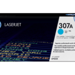 HP 307A CYAN Original LaserJet Toner Cartridge, CE741A